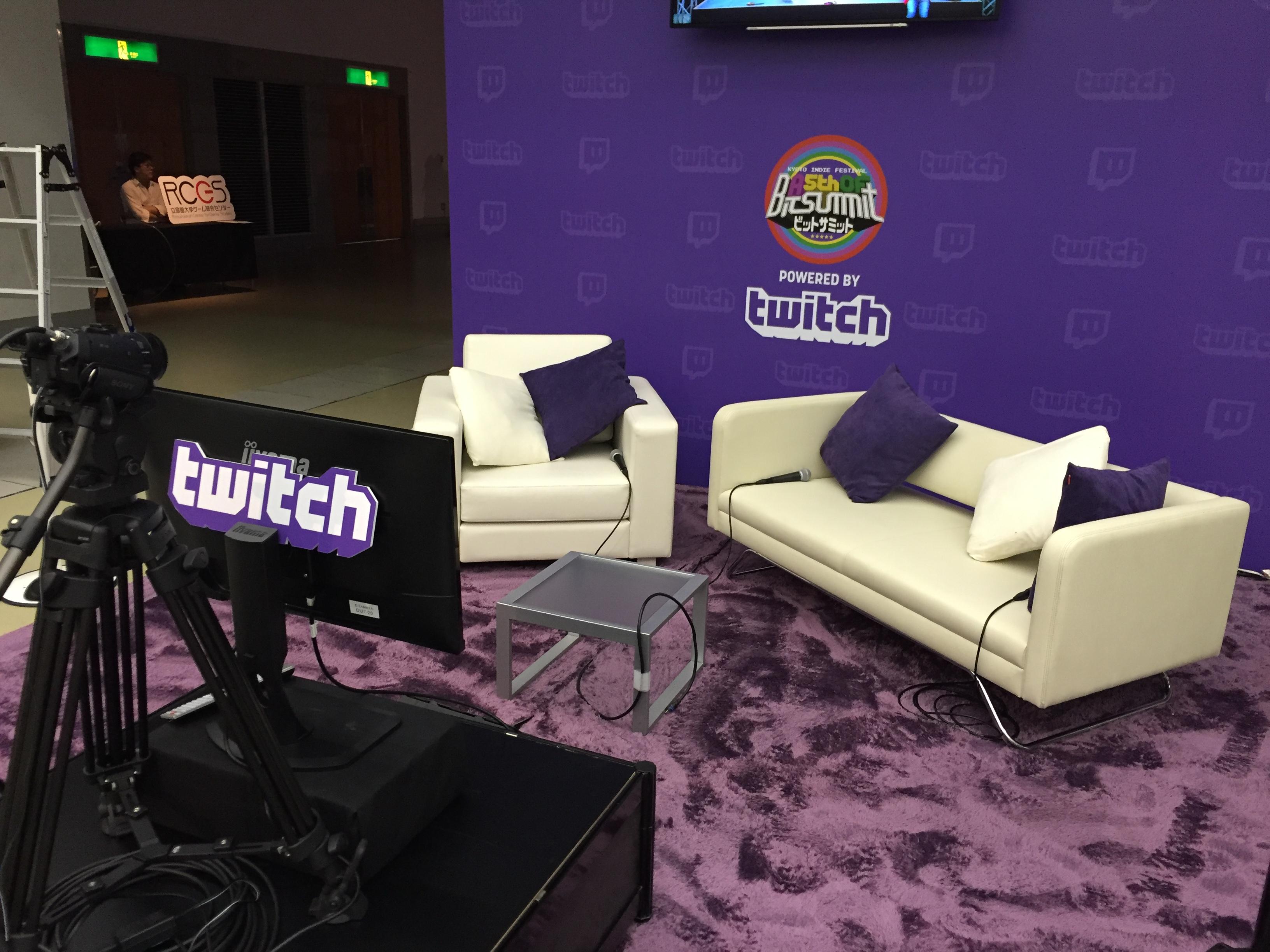 BitSummit 5th Twitch Booth