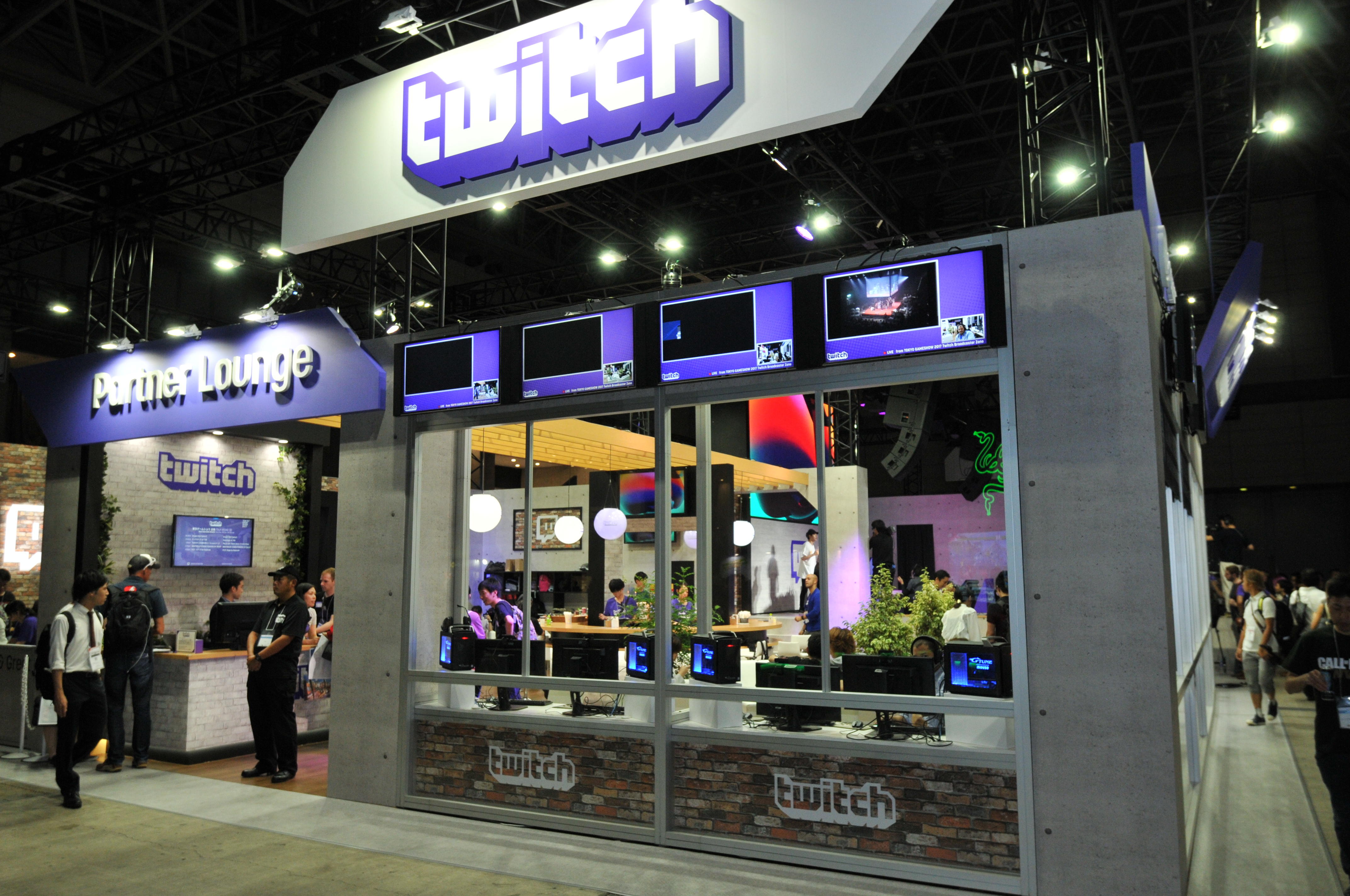 TOKYO GAME SHOW 2017　Twitch Booth